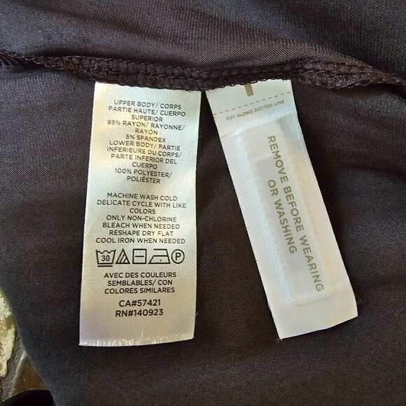 Loft Black Sleeveless Midi Dress with Silky Skirt, Size Medium - Picture 9 of 12